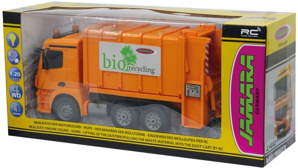 Camion Basura Teledirigido Mercedes-Benz Antos 1:20 2,4GHz